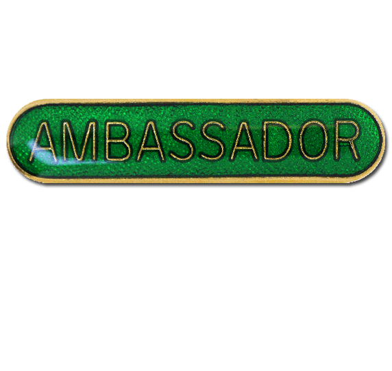 Ambassador Rounded Edge Bar Badge