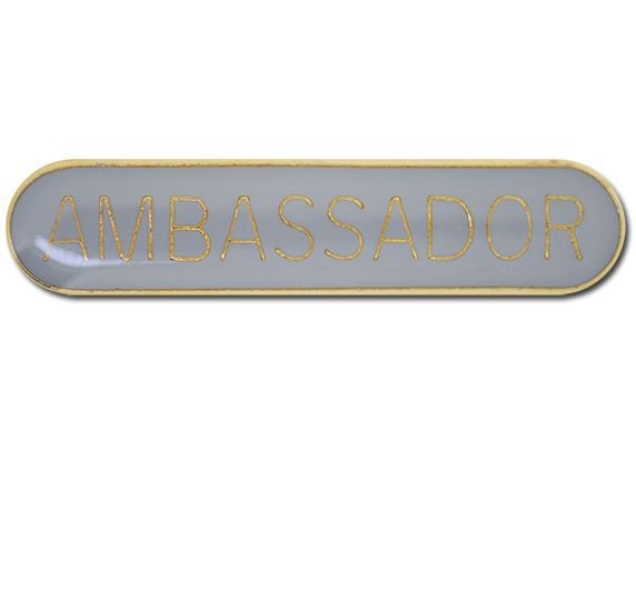 Ambassador Rounded Edge Bar Badge