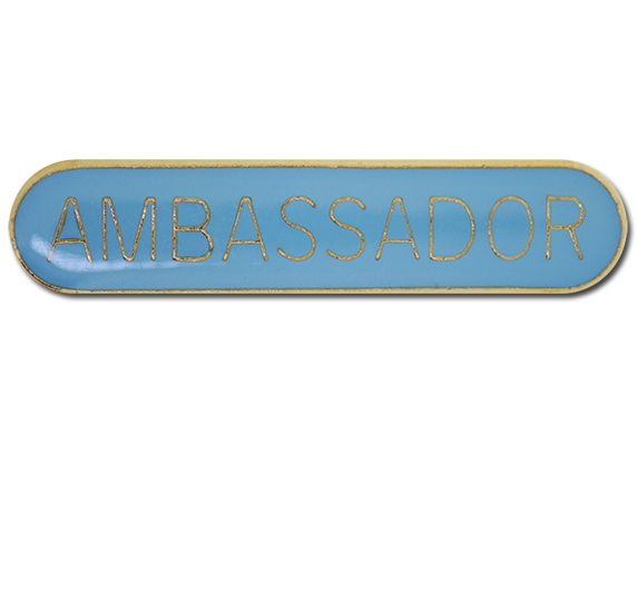 Ambassador Rounded Edge Bar Badge