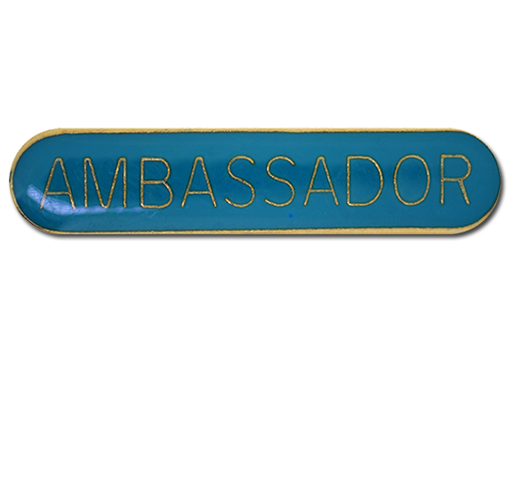 Ambassador Rounded Edge Bar Badge