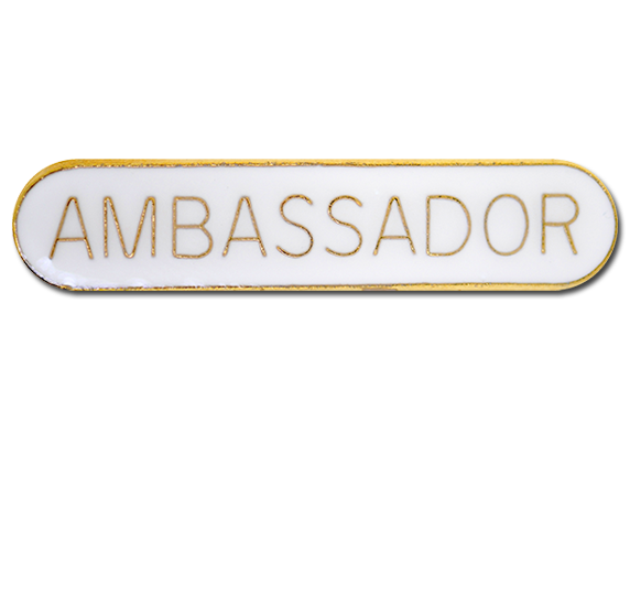 Ambassador Rounded Edge Bar Badge