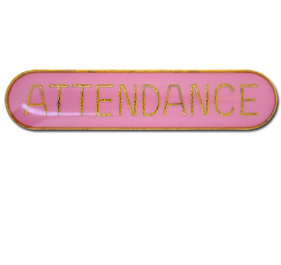 Attendance Rounded Edge Bar Badge