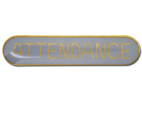 Attendance Rounded Edge Bar Badge