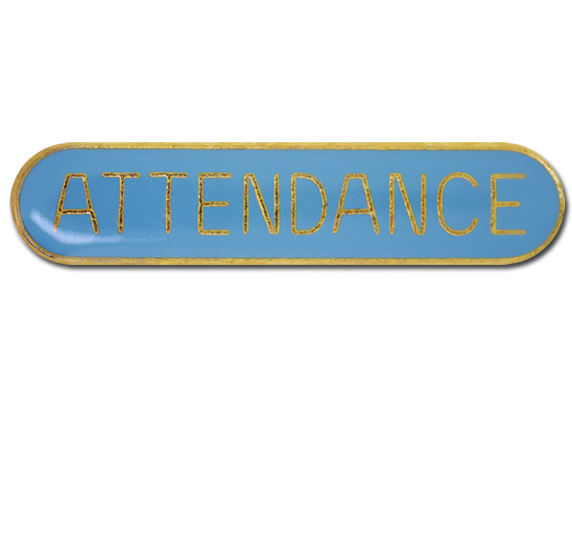 Attendance Rounded Edge Bar Badge