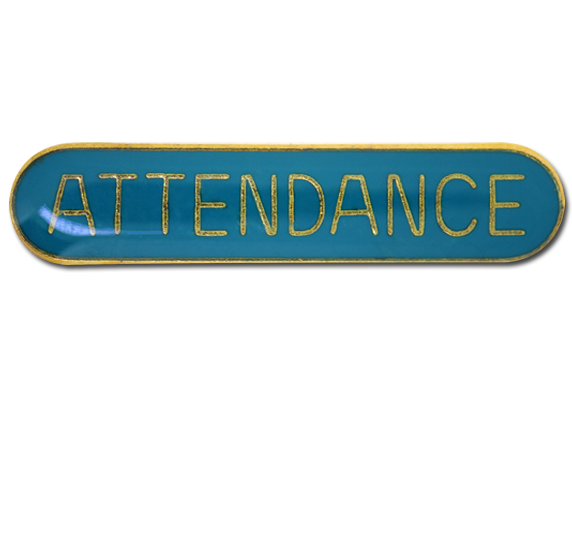 Attendance Rounded Edge Bar Badge