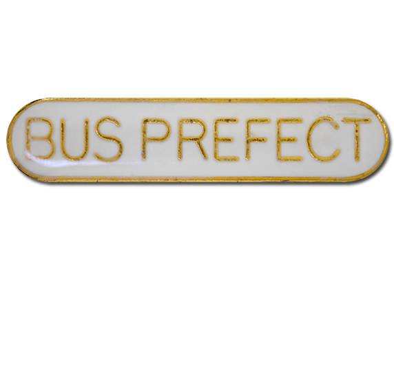 Bus Prefect Rounded Edge Bar Badge