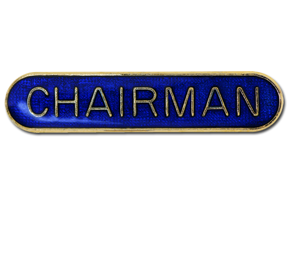 Chairman Rounded Edge Bar Badge