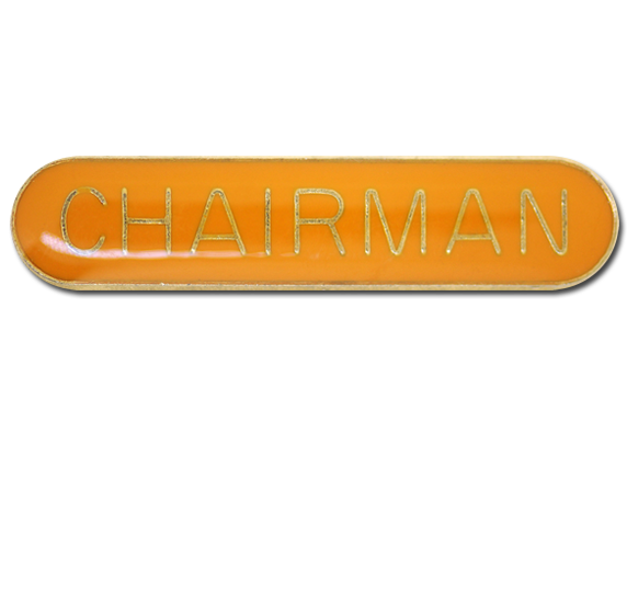 Chairman Rounded Edge Bar Badge