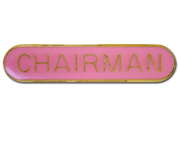 Chairman Rounded Edge Bar Badge