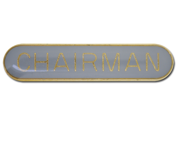 Chairman Rounded Edge Bar Badge