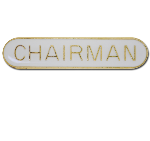 Chairman Rounded Edge Bar Badge