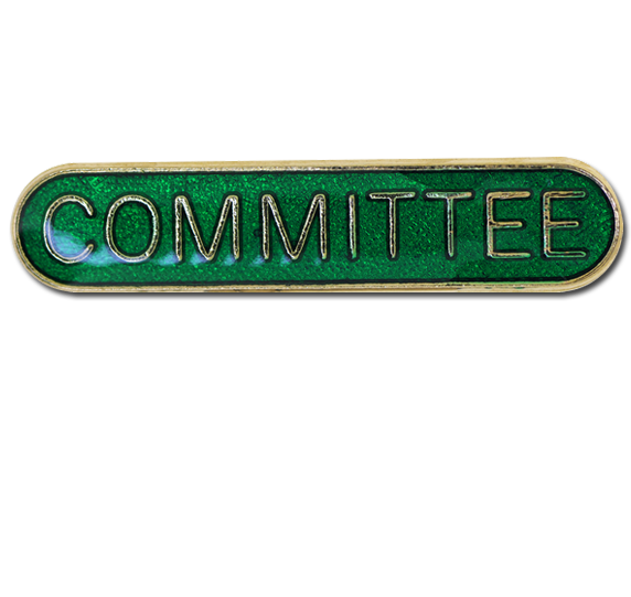 Committee Rounded Edge Bar Badge