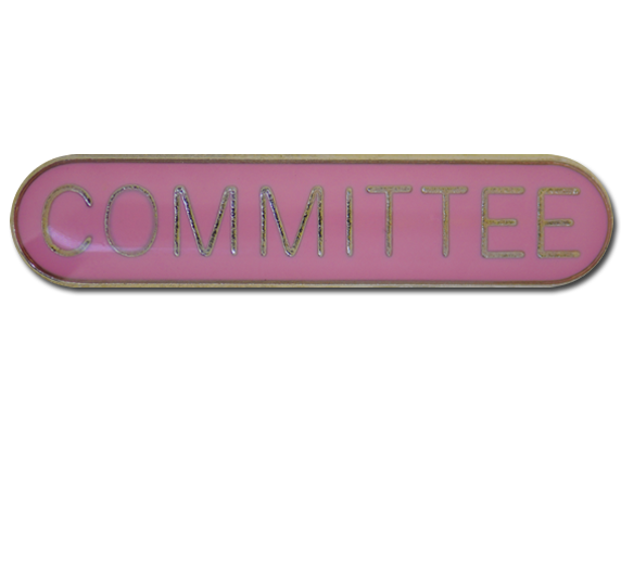 Committee Rounded Edge Bar Badge