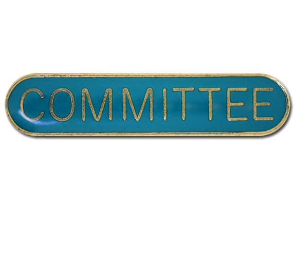 Committee Rounded Edge Bar Badge