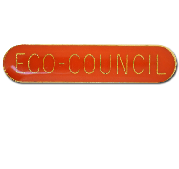 Eco-Council Rounded Edge Bar Badge