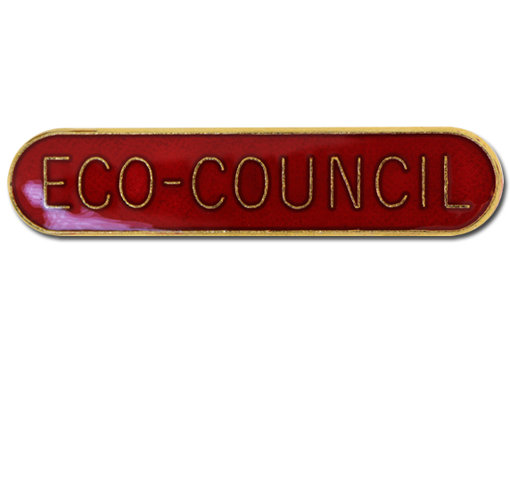 Eco-Council Rounded Edge Bar Badge