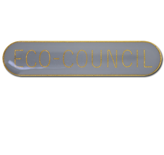 Eco-Council Rounded Edge Bar Badge