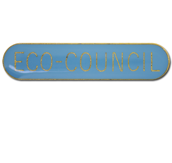 Eco-Council Rounded Edge Bar Badge