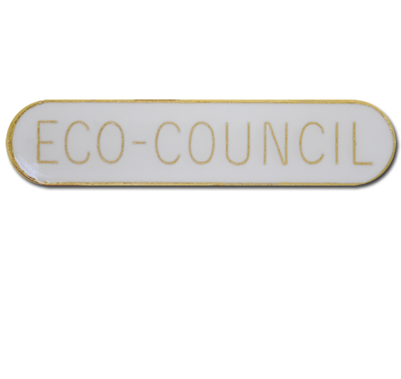 Eco-Council Rounded Edge Bar Badge