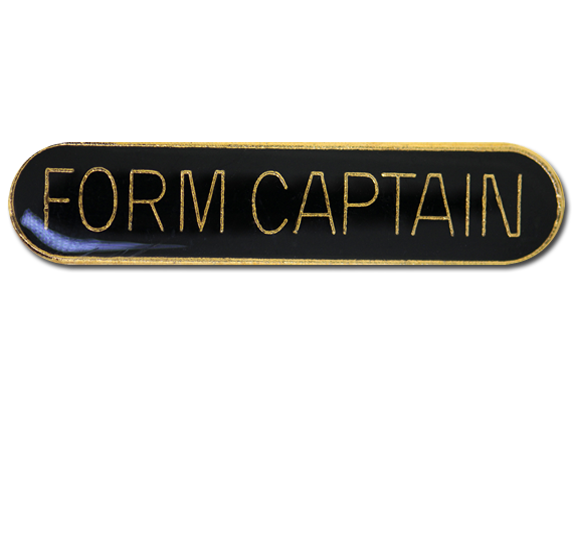 Form Captain Rounded Edge Bar Badge