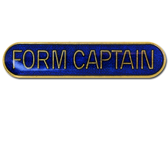 Form Captain Rounded Edge Bar Badge