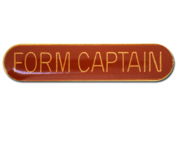 Form Captain Rounded Edge Bar Badge