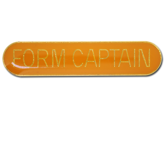 Form Captain Rounded Edge Bar Badge