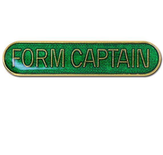 Form Captain Rounded Edge Bar Badge