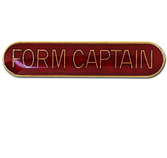 Form Captain Rounded Edge Bar Badge