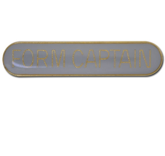 Form Captain Rounded Edge Bar Badge