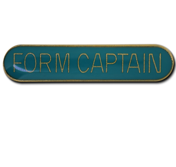 Form Captain Rounded Edge Bar Badge