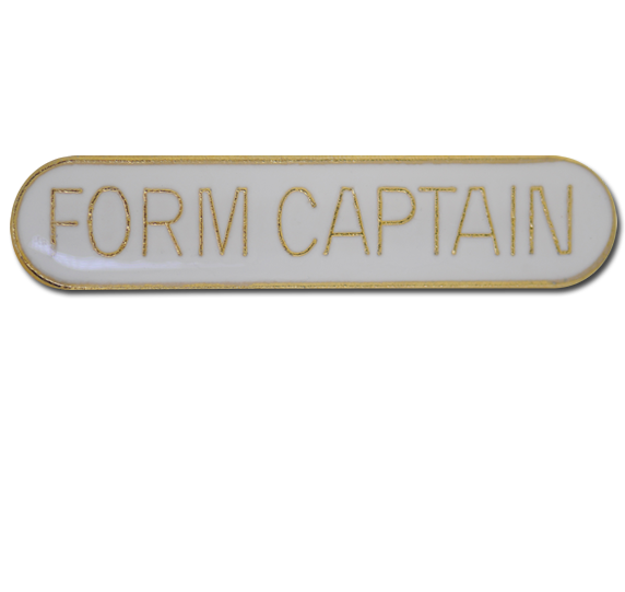 Form Captain Rounded Edge Bar Badge