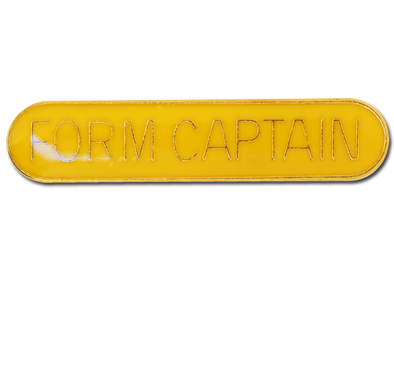 Form Captain Rounded Edge Bar Badge