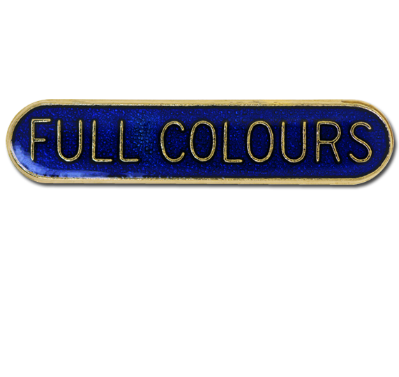 Full Colours Rounded Edge Bar Badge