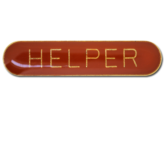 Helper Rounded Edge Bar Badge