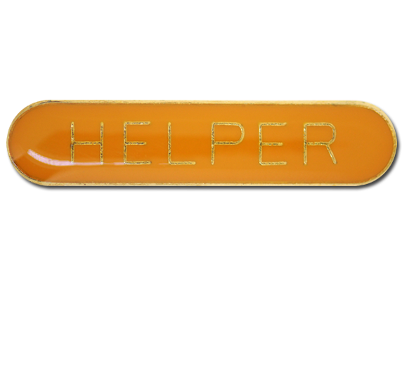 Helper Rounded Edge Bar Badge