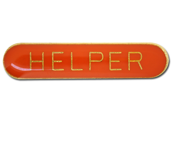 Helper Rounded Edge Bar Badge