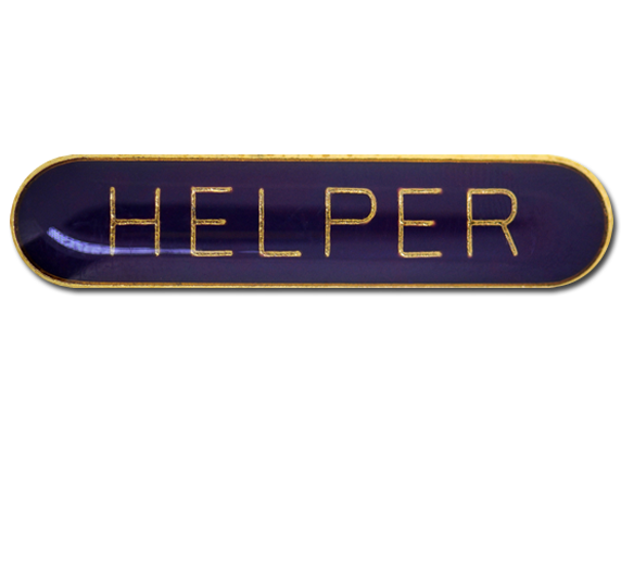 Helper Rounded Edge Bar Badge