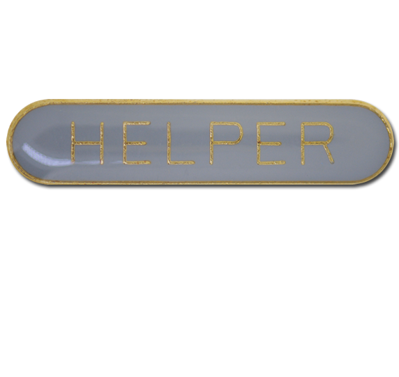 Helper Rounded Edge Bar Badge