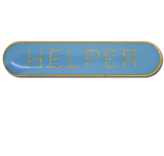 Helper Rounded Edge Bar Badge