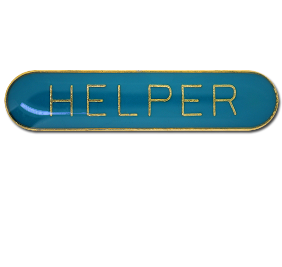 Helper Rounded Edge Bar Badge