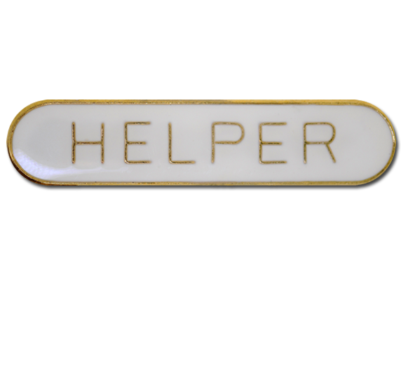 Helper Rounded Edge Bar Badge