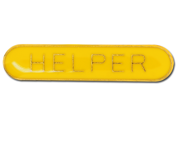 Helper Rounded Edge Bar Badge