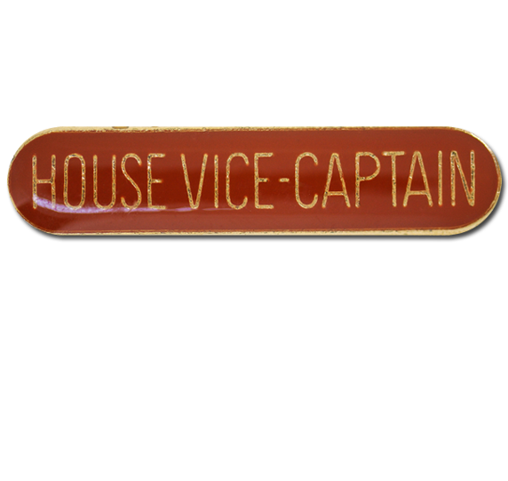 House Vice-Captain Rounded Edge Bar Badge