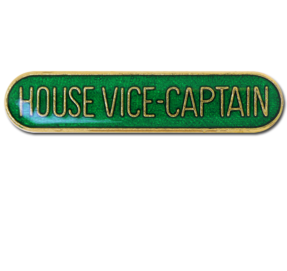 House Vice-Captain Rounded Edge Bar Badge