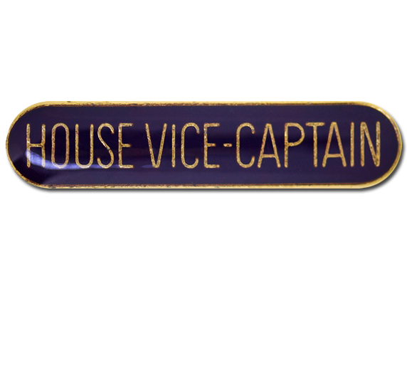 House Vice-Captain Rounded Edge Bar Badge