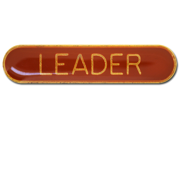 Leader Rounded Edge Bar Badge