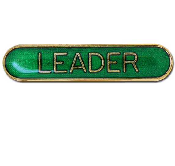 Leader Rounded Edge Bar Badge