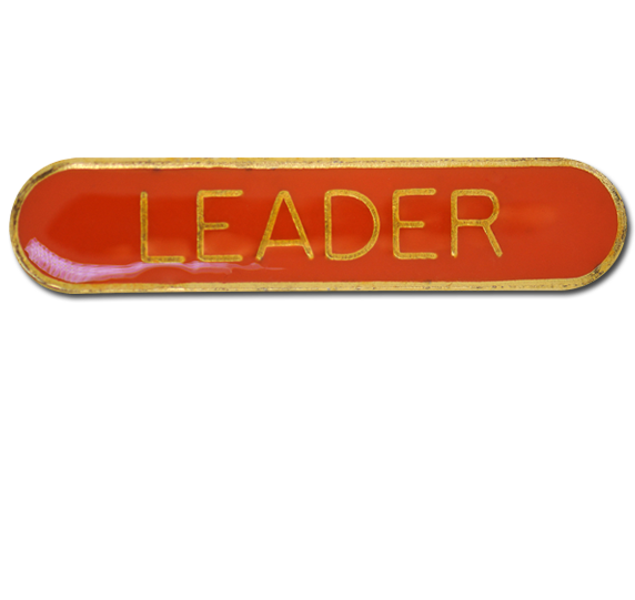 Leader Rounded Edge Bar Badge