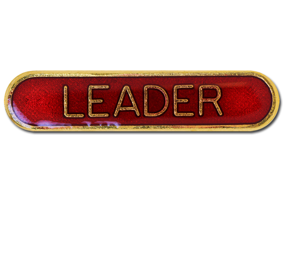 Leader Rounded Edge Bar Badge